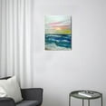 thumbnail image 3 of Refresh Walls - 12x16 inch Abstract Blue Ocean Canvas Print for Modern Sea Lake Themed Home Decor, 3 of 7