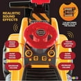 thumbnail image 6 of CIPACHO Tractors for Kids Ride On Excavator, Toddler Tractor Truck, Digger Bulldozer with Music and Helmet, Rocks, 6 of 9