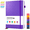 3.Purple-A4, variant on Thick Notebook Journal Leather A5 Notebooks College Ruled 320 Pages Lined Paper Hardcover For Writing Women And Men 5.7'' X 8.4''