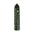 thumbnail image 2 of Glow Vibes Seeing Stars Glow-in-The-Dark Rechargeable Vibrator Bullet - Black/Green, 2 of 3