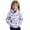 Purple, variant on MEZZALL Baby Girl Zip-up Jacket Toddler Hoodie Sweatshirt Light Winter Coat Fall Outwear 1t-14t