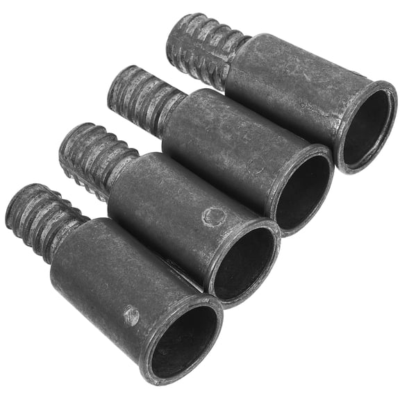4-Pack Handle Tips for Broom Poles Threaded Extension Rods Replacement Accessories