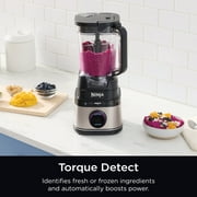 Ninja Detect Power Blender, Crush, Chop, BlendSense Technology, 3 Speeds, 1700PW, 72 Oz, TB200WMVB Vanilla