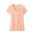 thumbnail image 3 of District Women's Very Important Tee V-Neck Dt6503 - Dusty Peach - L, 3 of 4