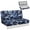 Blue Camo Fish Pattern, variant on FUIALDOLG Wild Mushroom Botanical Print, RV Couch Covers Universal RV Sofa Bed Cover Fit for Travel Suitable for Jackknife Sleeper Sofas Futon Sofa