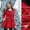 Red, variant on Tejiojio Clearance Jackets Women Faux Wool Warm Slim Coat Jacket Thick-Parka Overcoat Long Winter Outwear