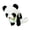 panda, variant on Not Configuration Plushes Robotic Pet Offering Gentle Sound Effects And Movements USB Powered For Decoration