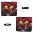 thumbnail image 2 of Pofeuu Chucky for Portable Pocket Makeup Mirror PU Cover Compact Travel Mirror with Normal and Magnifying Double Sided Glass-Square, 2 of 9