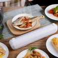 thumbnail image 2 of Plastic Wrap Dispenser with Cutter, Food Wrap Dispenser with Suction Cups, 2 of 5