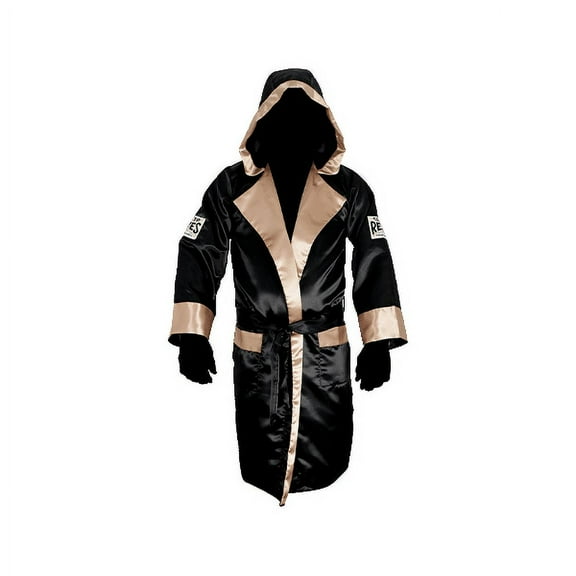 Cleto Reyes Boxing Robes Unisex (Medium, Black/Gold)