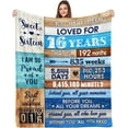 thumbnail image 1 of LHSHID 16th Birthday Gifts for Girls Boys Sweet 16 Gifts for Girls Blanket 16th Birthday Decorations Blankets for Girl Boy Son Daughter 30"x40", 1 of 7