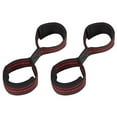 thumbnail image 2 of AMLESO Weight Lifting Straps Weightlifting Wrist Straps Hand Grip Men Women Gym Wrist Wraps for Bodybuilding Weightlifting Equipment M, 2 of 9