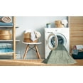 thumbnail image 2 of Ahgly Company Machine Washable Indoor Rectangle Abstract Green Area Rugs, 2' x 5', 2 of 7