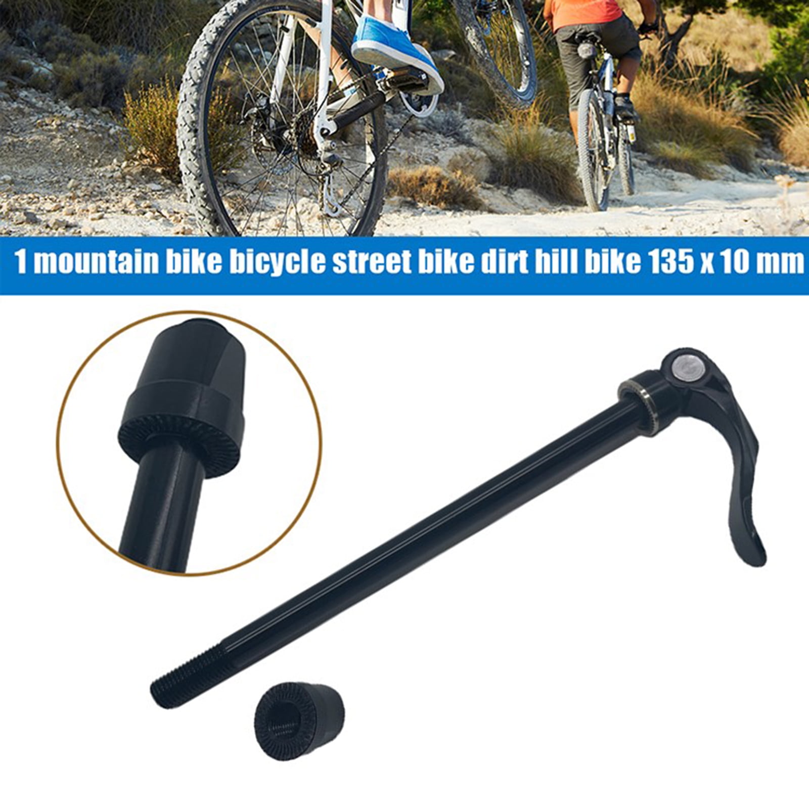 Lightweight 135x10mm Rear Skewer Aluminium Alloy Mountain Bike DH