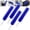 Blue 4 Pcs, variant on Bendable Microfiber Head Fan Cleaner Brush, Reusable Washable Dust Remover for Electric Fans, AC, Car Vents & Curtains