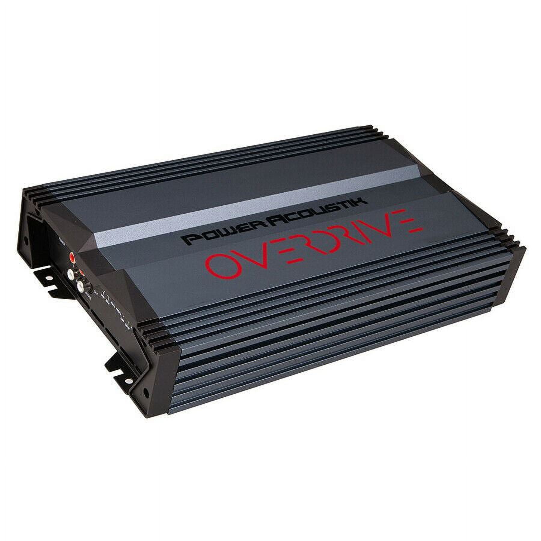 Power Acoustik OD1-3000 OVERDRIVE Series 3000W Class A/B Full Range Amplifier