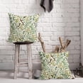 thumbnail image 2 of Green Plant Pillow Covers 20X20 Inch Sage Green Botanical Fern Leaf Decorative Pillow Cases Spring Summer Vintage Floral Throw Pillows Set of 2 Farmhouse Home Decor for Living Room Couch Outdoor, 2 of 6