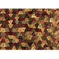 thumbnail image 1 of Ahgly Company Indoor Rectangle Abstract Brown Contemporary Area Rugs, 6' x 9', 1 of 4