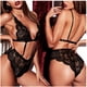 thumbnail image 2 of Lencería sexy de una pieza con encaje abierto para mujer Fridja nalpqowj11822, 2 of 9