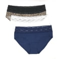 thumbnail image 1 of Victoria's Secret Lace Waist Hiphugger Panty Set of 3, 1 of 2
