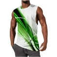 thumbnail image 2 of Vetsdori Sleeveless T Shirts for Men Muscle Tank Tops Summer Sport Graphic Athletic,Crew Neck Undershirts Mens Shirts Running,XL, 2 of 5