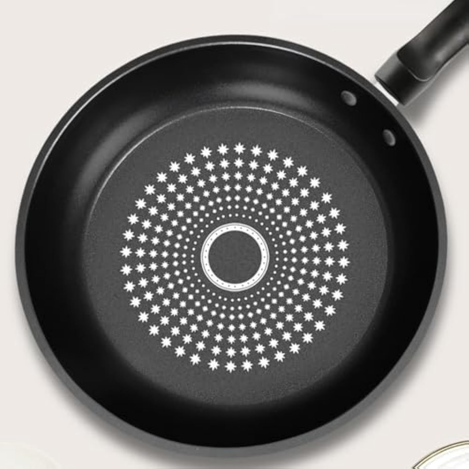 Non Stick Frying Pans - Induction Nonstick Frying Pan With Lid | Deep Non-Stick Cooking Pans | Ergonomic Cooking Skillet | 26cm Kitchen Tool For Breakfast Pancake Dinner Steak Snacks