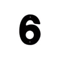 thumbnail image 4 of Cagogo 10Pcs House Number Sign, 3D Iron Art Metal Address Plaque for Home Door, Rust Resistant Coated Outdoor House Numbers, Personalized Custom Letters Numbers for Mailbox Fence Yard Decor, 4 of 9