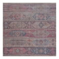 thumbnail image 2 of Unique Loom Sisu Collection Area Rug - Kolkata (7' 3" Square Multi/Black), 2 of 6