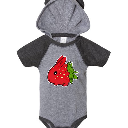 

Inktastic Strawberry Lover Bunny Rabbit Gift Baby Boy or Baby Girl Bodysuit