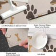 thumbnail image 3 of Dachshund and Paws Kitchen Rug Mat,Kitchen Runner Rugs Non Skid Washable,Decorative Kitchen Floor Mats for Kitchen,Sink,Laundry,17"X47", 3 of 5