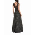 thumbnail image 2 of Amsale womens  Sequin Tulle Gown, 6, Black, 2 of 3