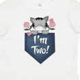 thumbnail image 4 of Inktastic I'm Two Years Old Kitty Cat 2nd Birthday Girls Toddler T-Shirt, 4 of 5