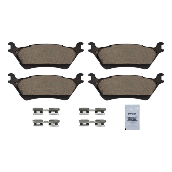 HUSCH Rear Ceramic Brake Pads Kit D1602 Fit For Ford F-150 2012-2020