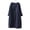 Navy, variant on Aoochasliy Fall Dresses for Women Vintage Pockets Corduroy Solid Color Long Sleeve Loose Casual Dress