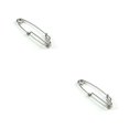 thumbnail image 3 of Wosthever Clips de pesca de acero inoxidable resistente, accesorios giratorios de palangre cerrados, diseño único, gancho de hebilla de liberación 2.0*80 2piezas Wosthever CBP365954, 3 of 6