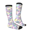 thumbnail image 3 of Easygdp Sea Turtles Fashionable Adult Sockings&Sports Sockings&Breathable Sockings, Non-Pilling,Contrasting Color Design, 3 of 9