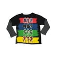 thumbnail image 3 of DX-xtreme - Little Boys Long Sleeve Top 32254-4T (charcoal happy feet), 3 of 3