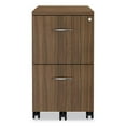 thumbnail image 4 of Alera 2 Drawers Vertical Lockable Filing Cabinet, Walnut, 4 of 8