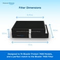 thumbnail image 2 of 7400 Air Purifier Replacement for Blueair Model 7410i, 7470i Air Purifier NB-090, 2 of 6
