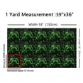 thumbnail image 3 of Gamepad Fabric By The Yard,Green Gamer Room Decor Decorative Fabric,Honeycomb Plaid Check Indoor Outdoor Fabric,Neon Lights Upholstery Fabric 1 Yard Teens, 3 of 4