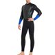 thumbnail image 2 of Soidarity Traje de buceo Cálido Neopreno Buena elasticidad Manga larga Estilo de una pieza Trajes de baño Fuerte Protección solar Traje de neopreno Deportes acuáticos Hombres Negro SG Soidarity OD020696-04, 2 of 6