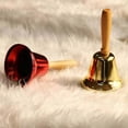 thumbnail image 3 of Wooden Handle Hand Call Bell for Events and Gatherings, 3 of 5