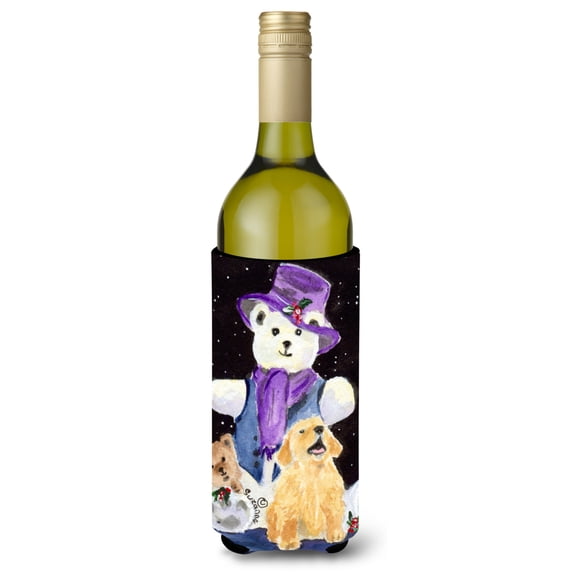 Caroline's Treasures SS8954LITERK Golden Retriever Wine Bottle Hugger, Wine Bottle, multicolor