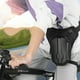 thumbnail image 4 of Yuarrent Bolsa de pierna para ciclismo con cremallera, rendimiento impermeable y riñonera impermeable ajustable para motocicleta Ciclismo negro, 4 of 6
