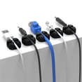 thumbnail image 2 of kurtrusly ORICO Cable Organizer Colorfu Wire Winder USB Cable Earphone Holder Silicone Cord Manager Protector Desk Tidy Organiser For Digital Cable, 2 of 8