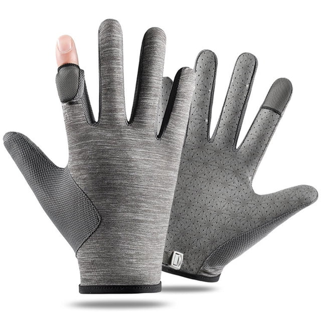 Coofit Men Driving Gloves Nonslip - Nylon Summer Outdoor Gloves Sun Protection Gloves