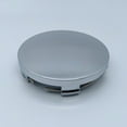 thumbnail image 2 of Goodhd 4Pcs 60mm New ABS Silver Universal Car Vehicle Wheel Hub Center Cap Cover, 2 of 5