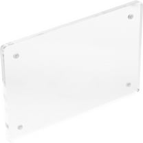 Easel Stand Acrylic Transparent Display Board Home Sign Holder