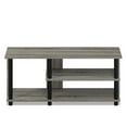 thumbnail image 2 of Furinno 17083GYW-BK Turn-N-Tube Compact Multi Storage Shoe Rack, French Oak Grey & Black, 2 of 5