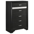 thumbnail image 5 of Miranda 5-piece Queen Bedroom Set Black, 5 of 20